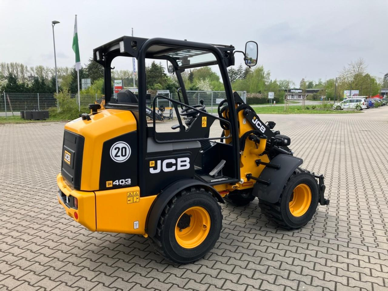 Wheel loader JCB 403 AGRI SMART POWER EURO-AUFNAHME