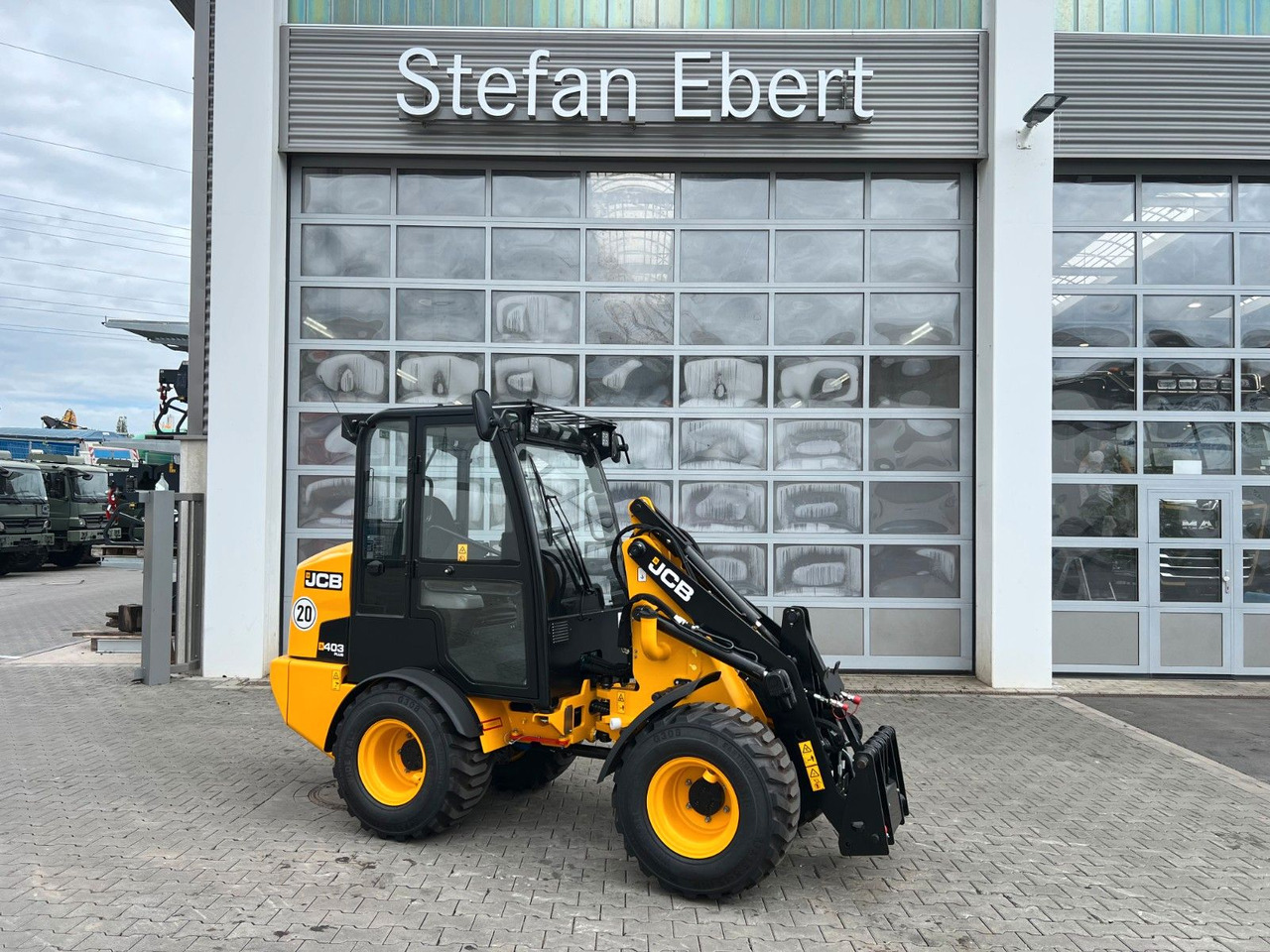 Wheel loader JCB 403 Plus / Neufahrzeug / 2025 / Gabel / Schaufel