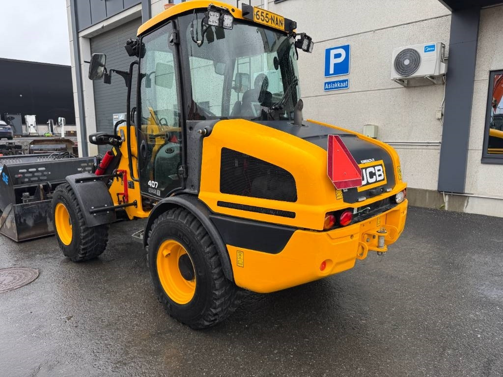 Wheel loader JCB 407 SV RUNSAASTI LISÄVARUSTEITA