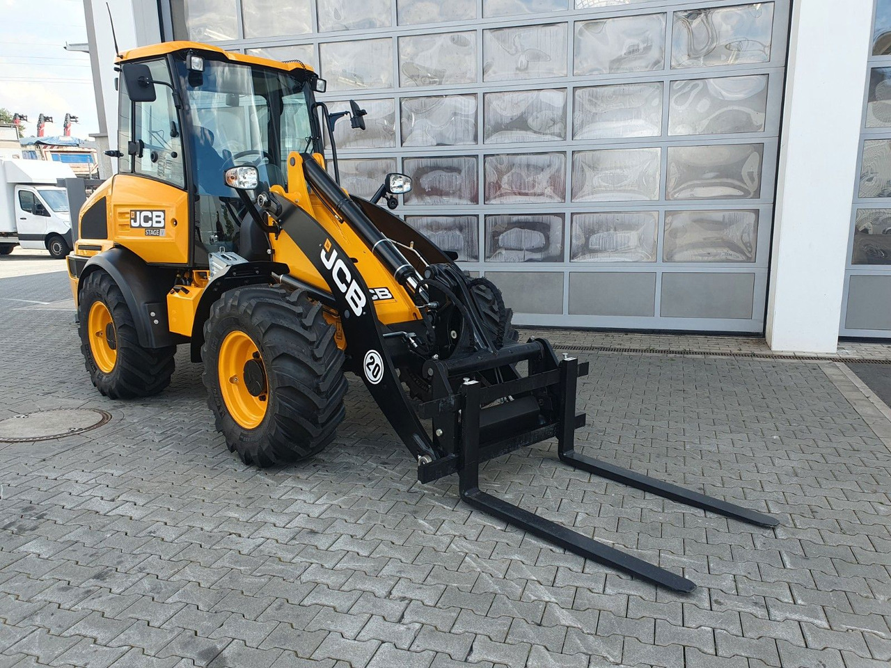 Wheel loader JCB 409 SV / Neufahrzeug / Gabel