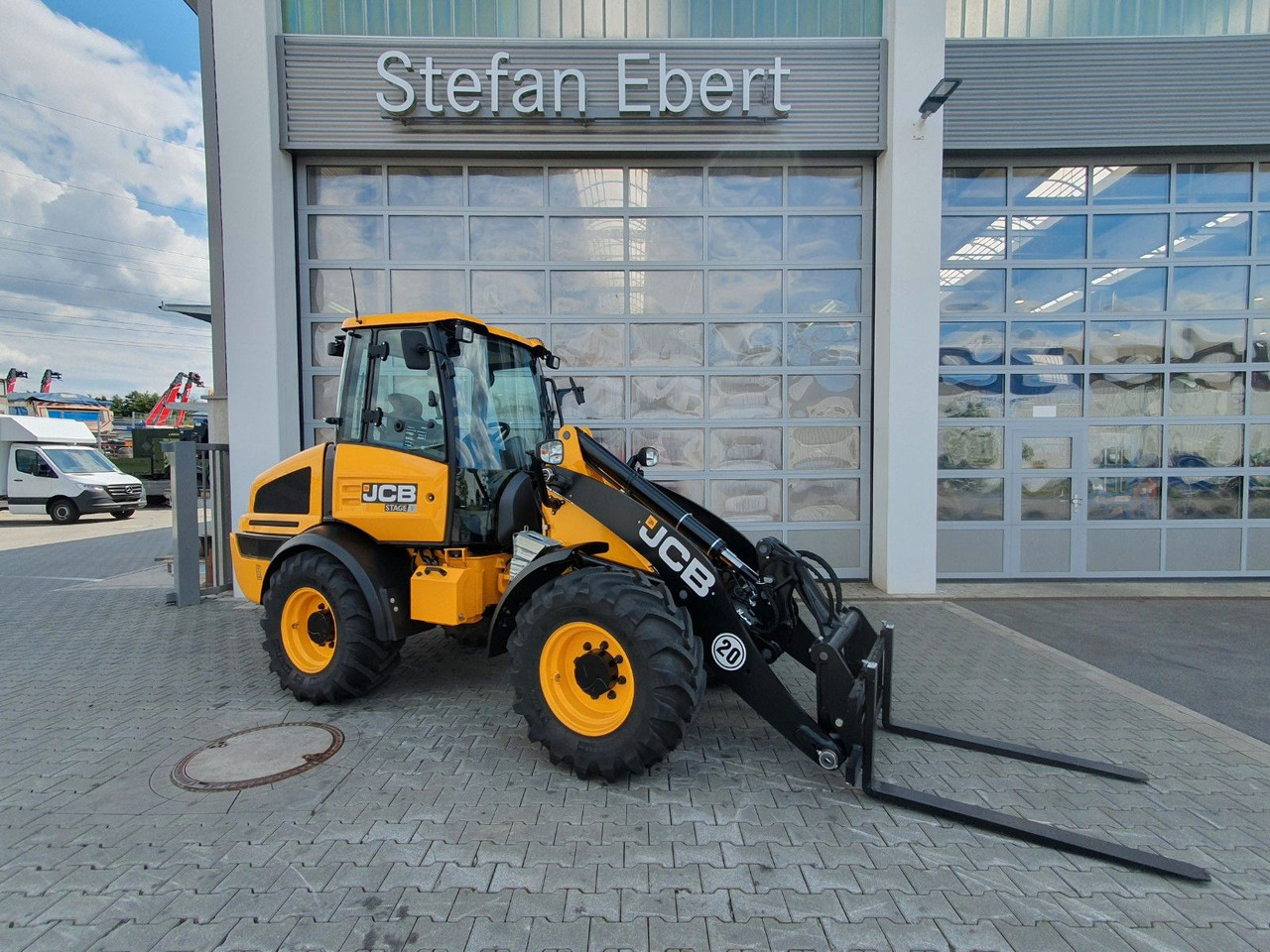 Wheel loader JCB 409 SV / Neufahrzeug / Gabel
