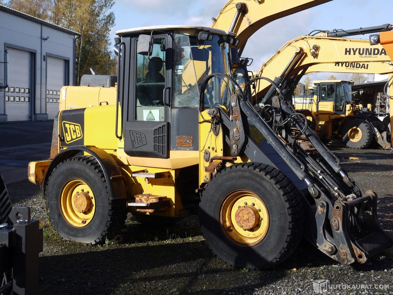 Wheel loader JCB 411, 2011 Pyöräkuormaaja, Humppila