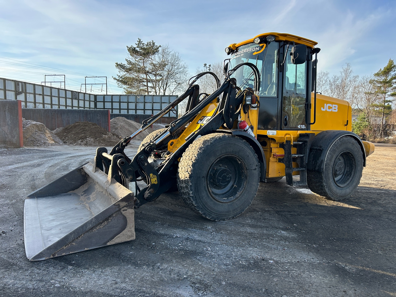 Wheel loader JCB 412K