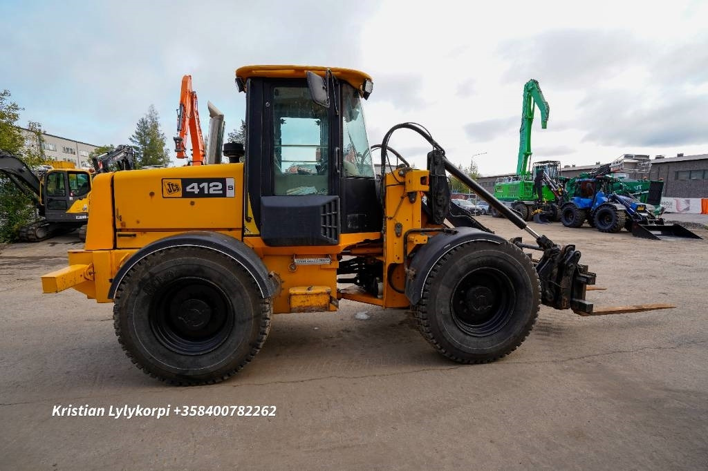 Wheel loader JCB 412S LAMELLIRENKAILLA