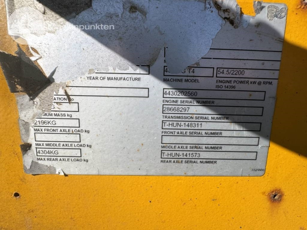 Wheel loader JCB 413 K