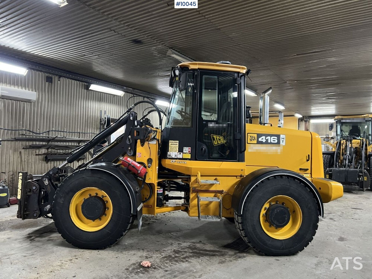 Wheel loader JCB 416HT Wheel loader with tilt bracket