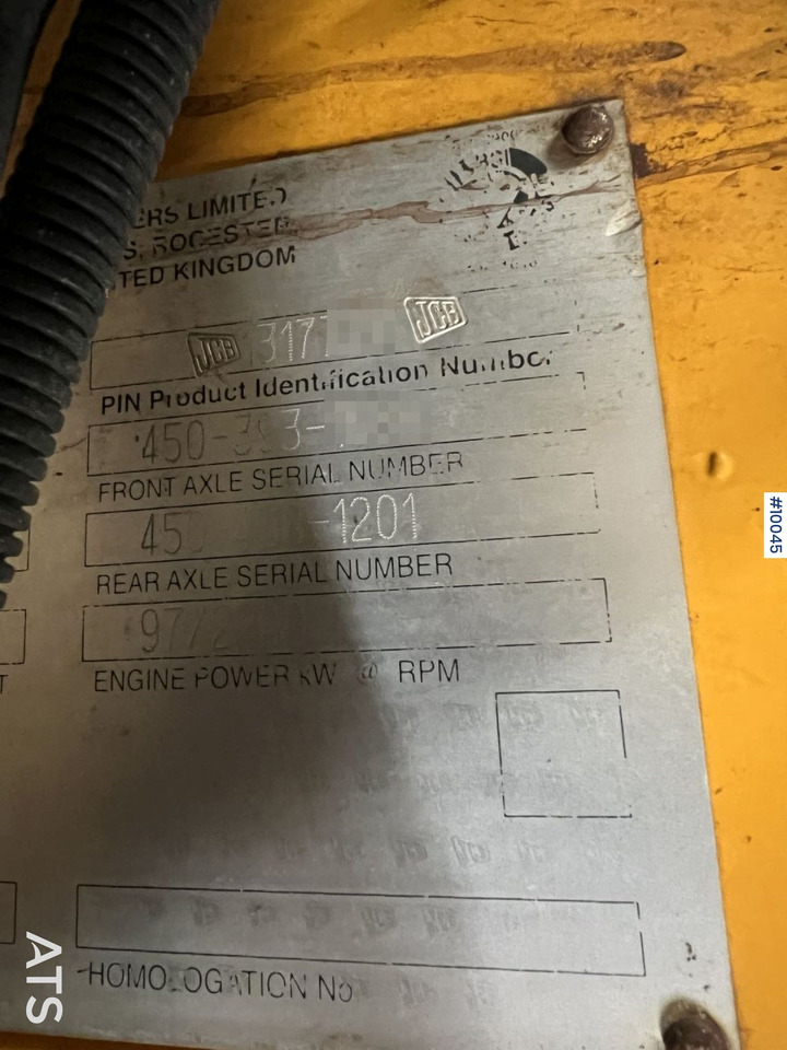 Wheel loader JCB 416HT Wheel loader with tilt bracket