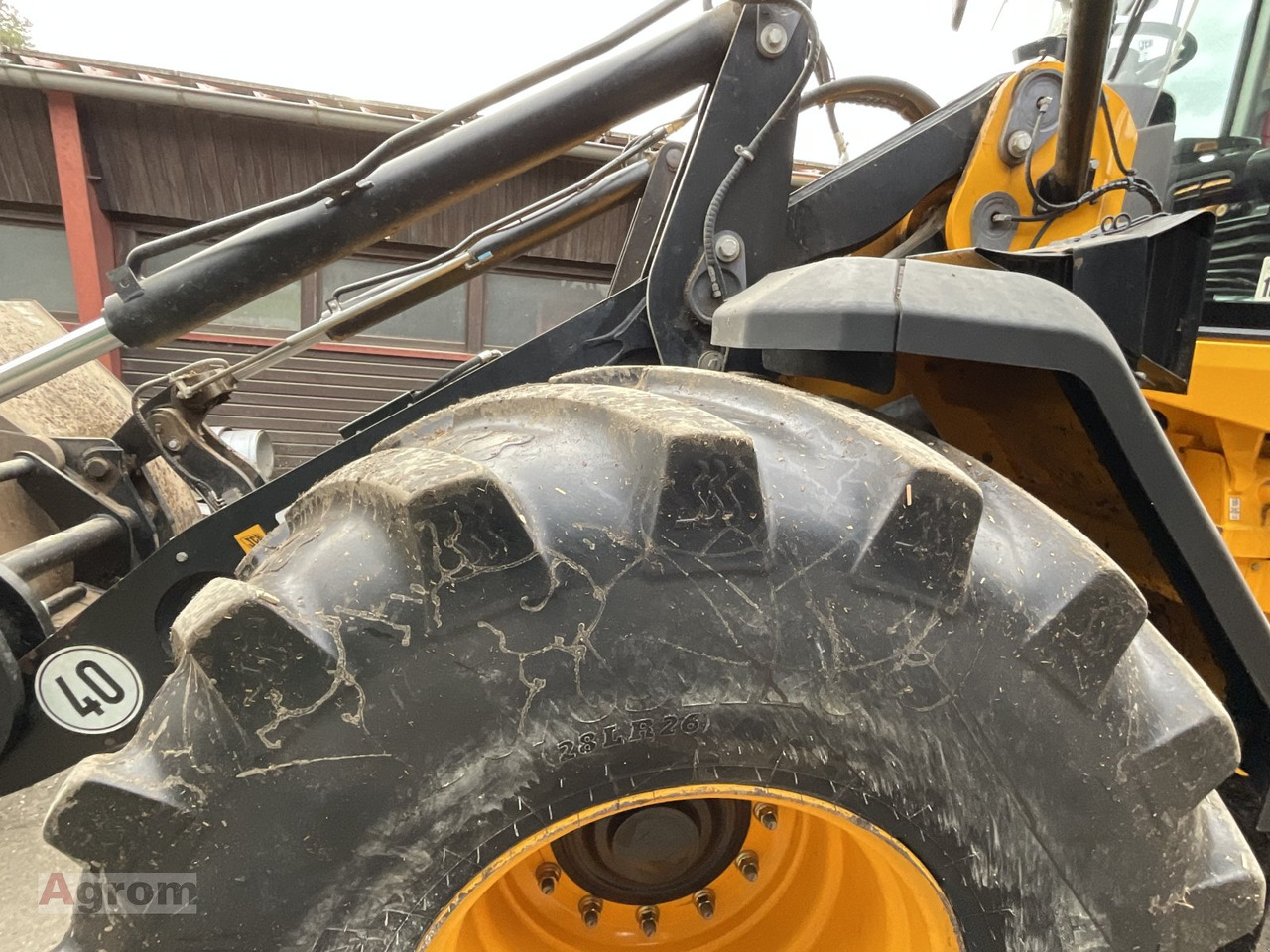 Wheel loader JCB 435 S Agri HighLift