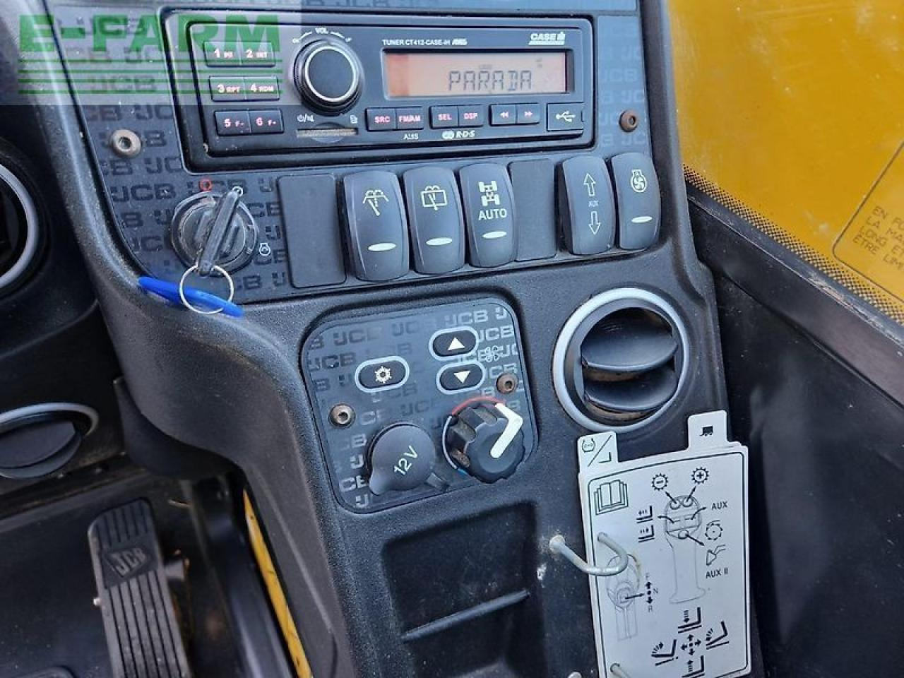 Wheel loader JCB 536-70 agripro dualtech vt