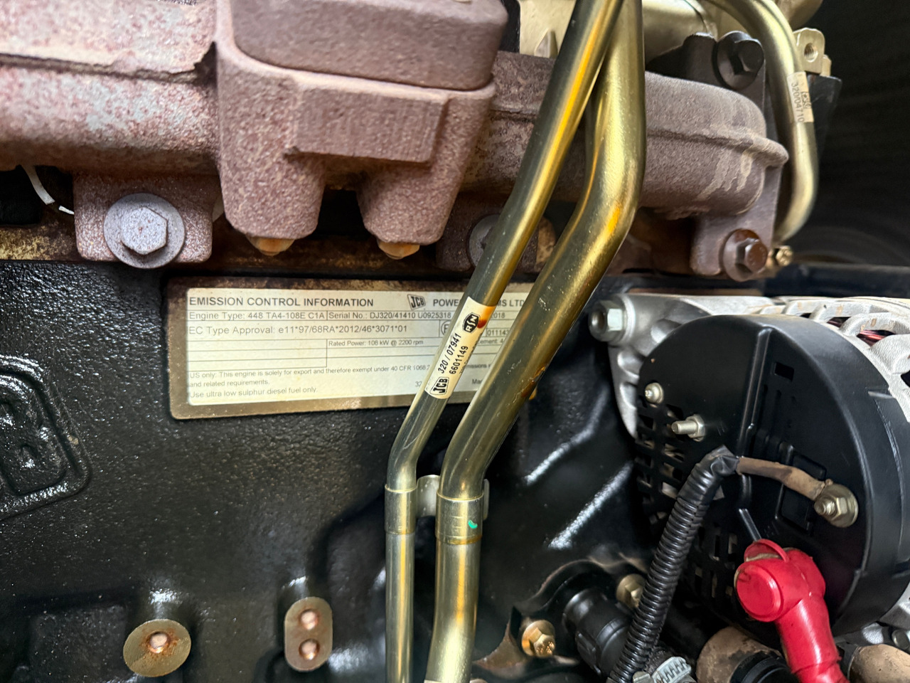 Wheel loader JCB TM320S Teleskopradlader SW