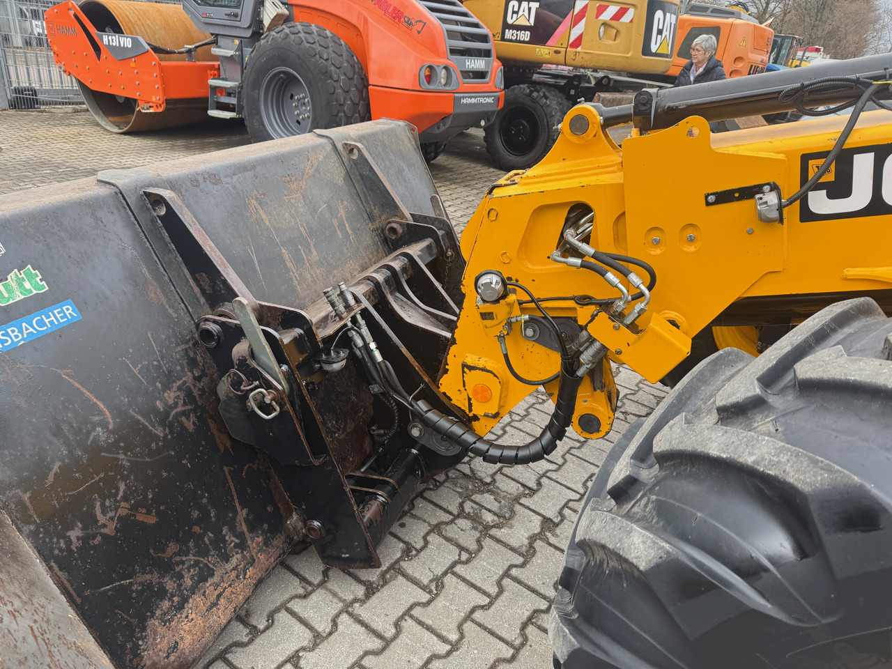 Wheel loader JCB TM320S Teleskopradlader SW