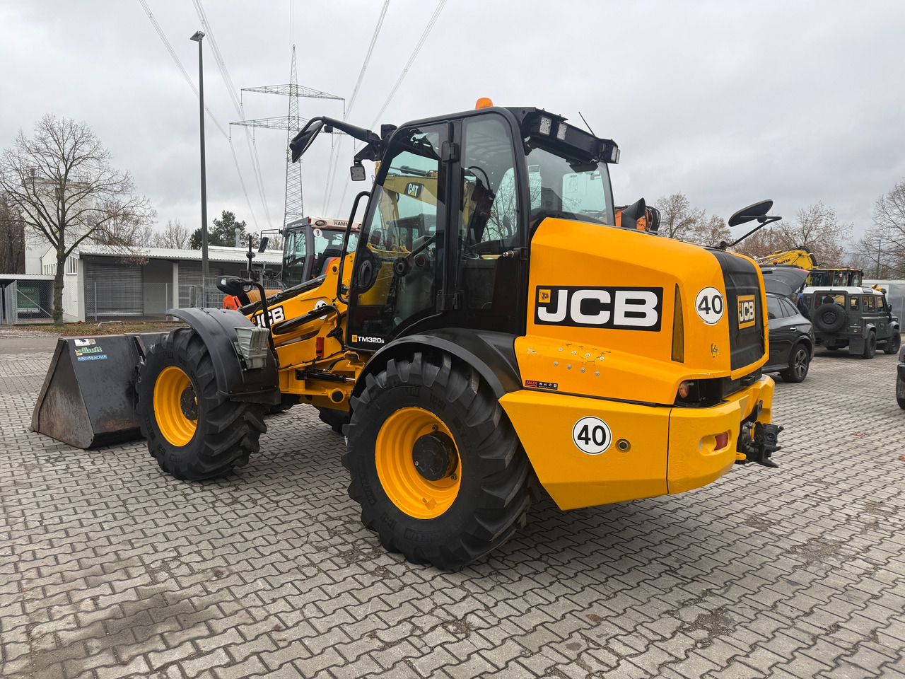 Wheel loader JCB TM320S Teleskopradlader SW