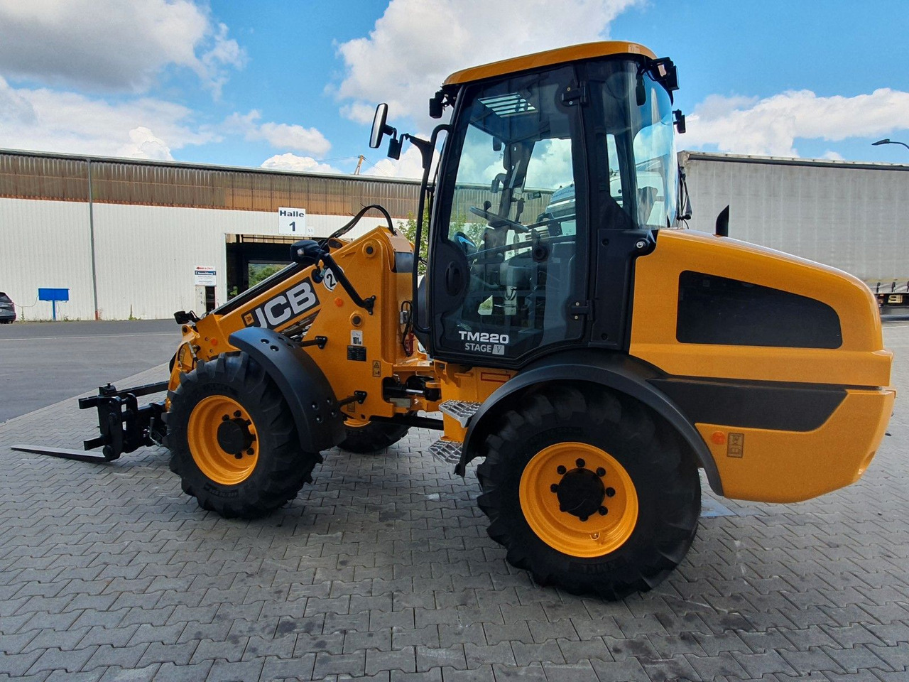 Wheel loader JCB TM 220 SV C / Neufahrzeug / Teleskop / Gabel