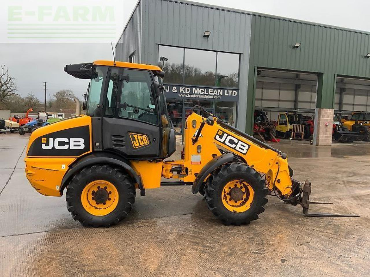 Wheel loader JCB tm220 agri telehandler (st25185)