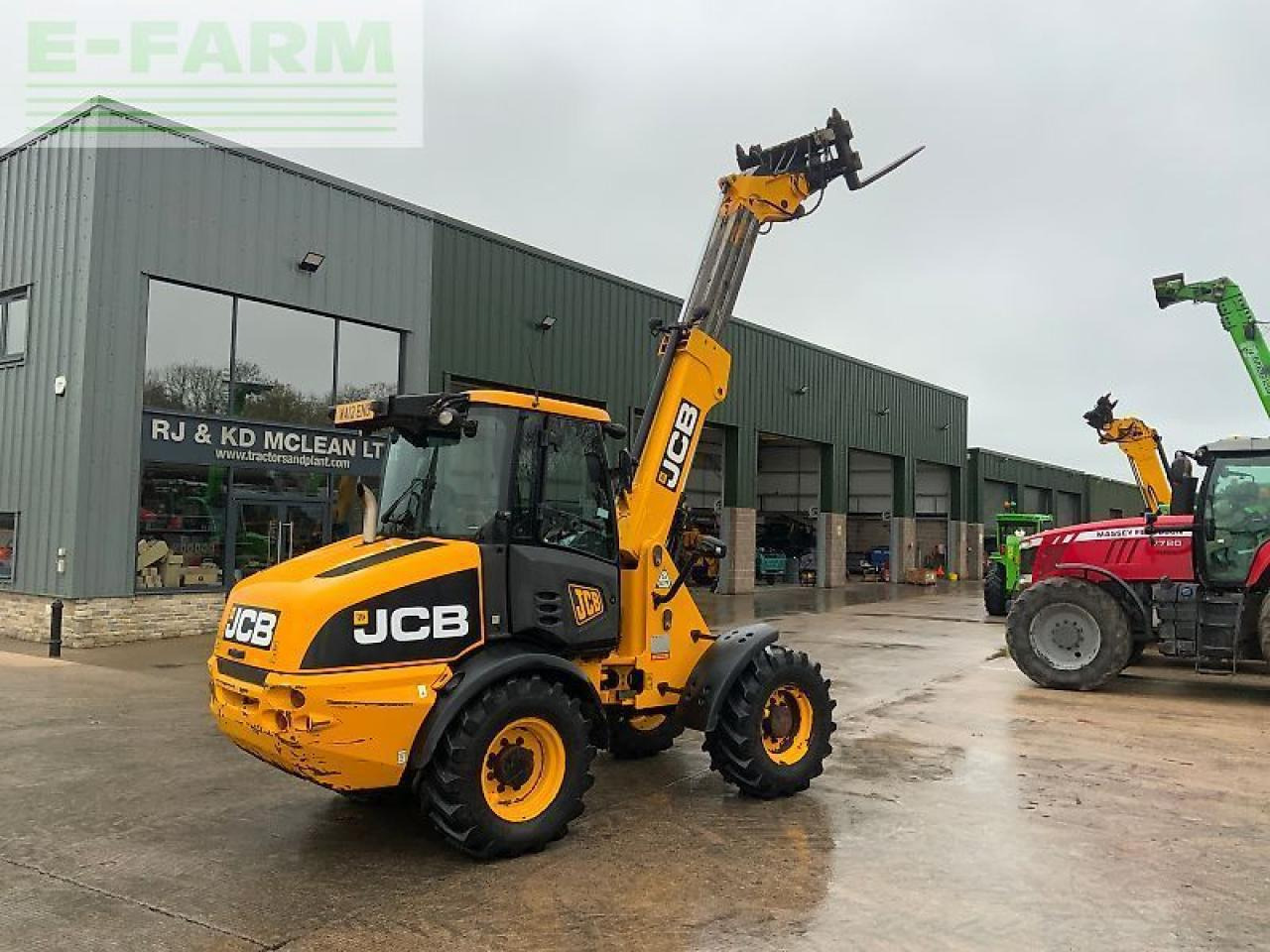 Wheel loader JCB tm220 agri telehandler (st25185)