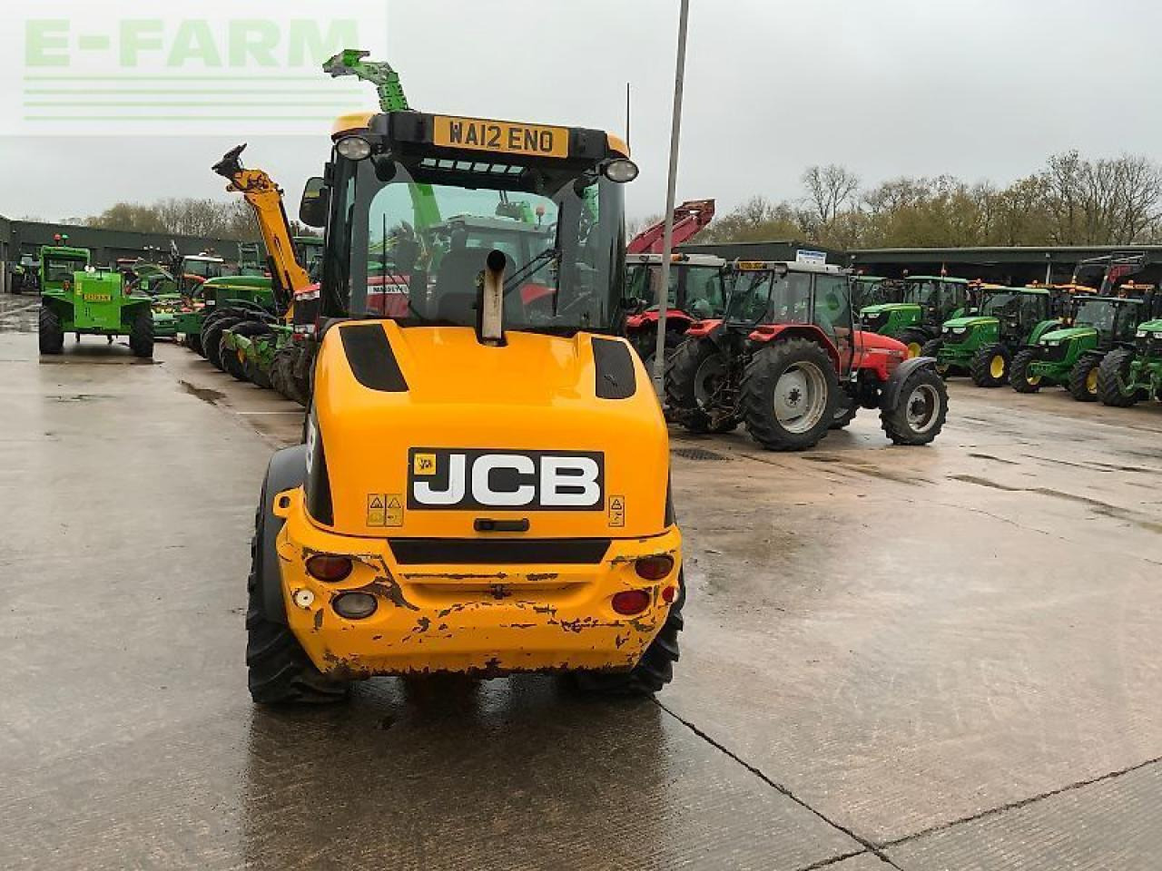 Wheel loader JCB tm220 agri telehandler (st25185)