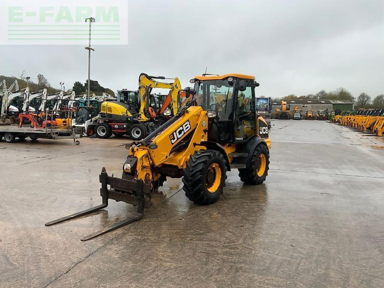Wheel loader JCB tm220 agri telehandler (st25185)