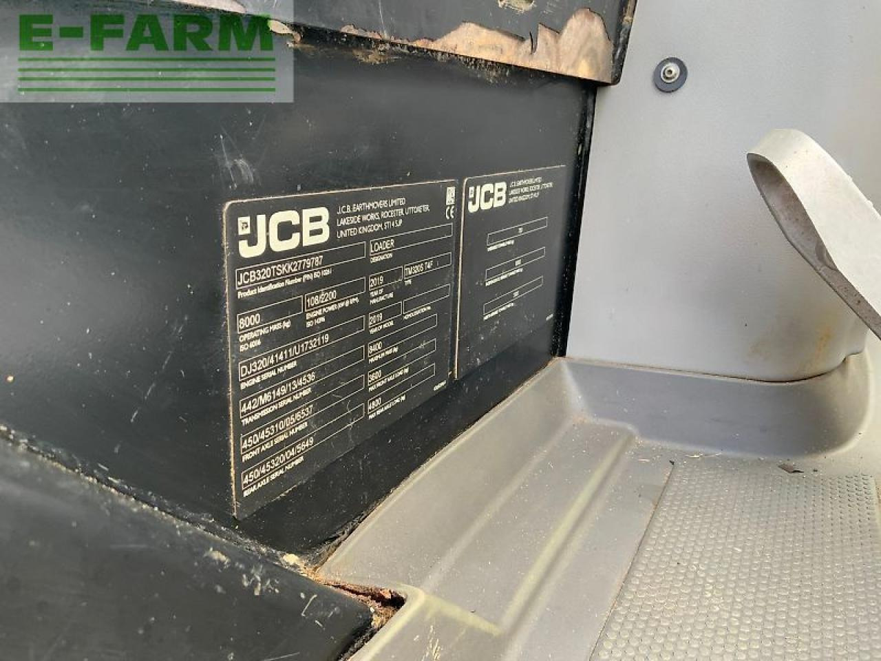 Wheel loader JCB tm320s pivot steer telehandler (st23560)