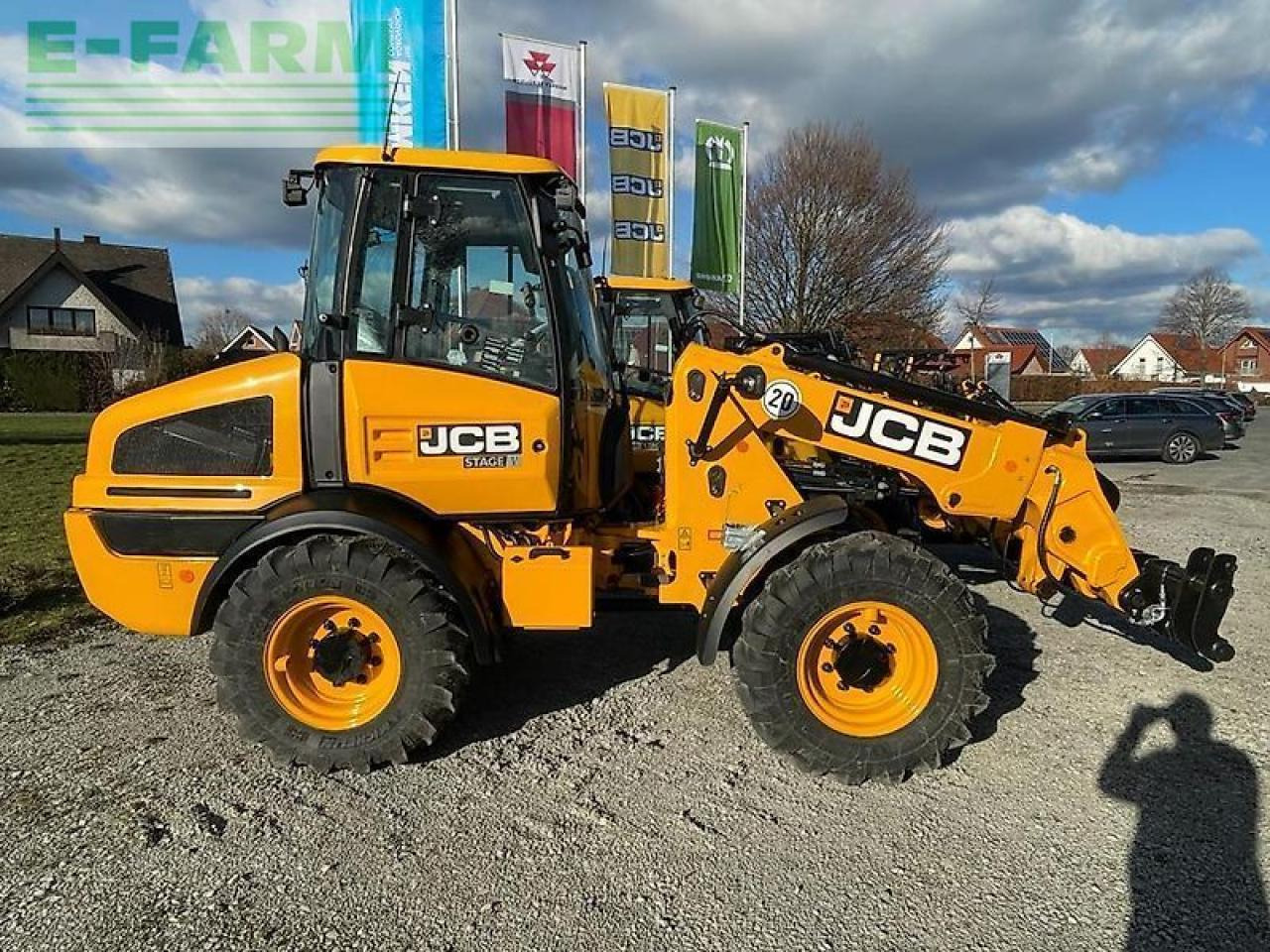 Wheel loader JCB tm 220 agri