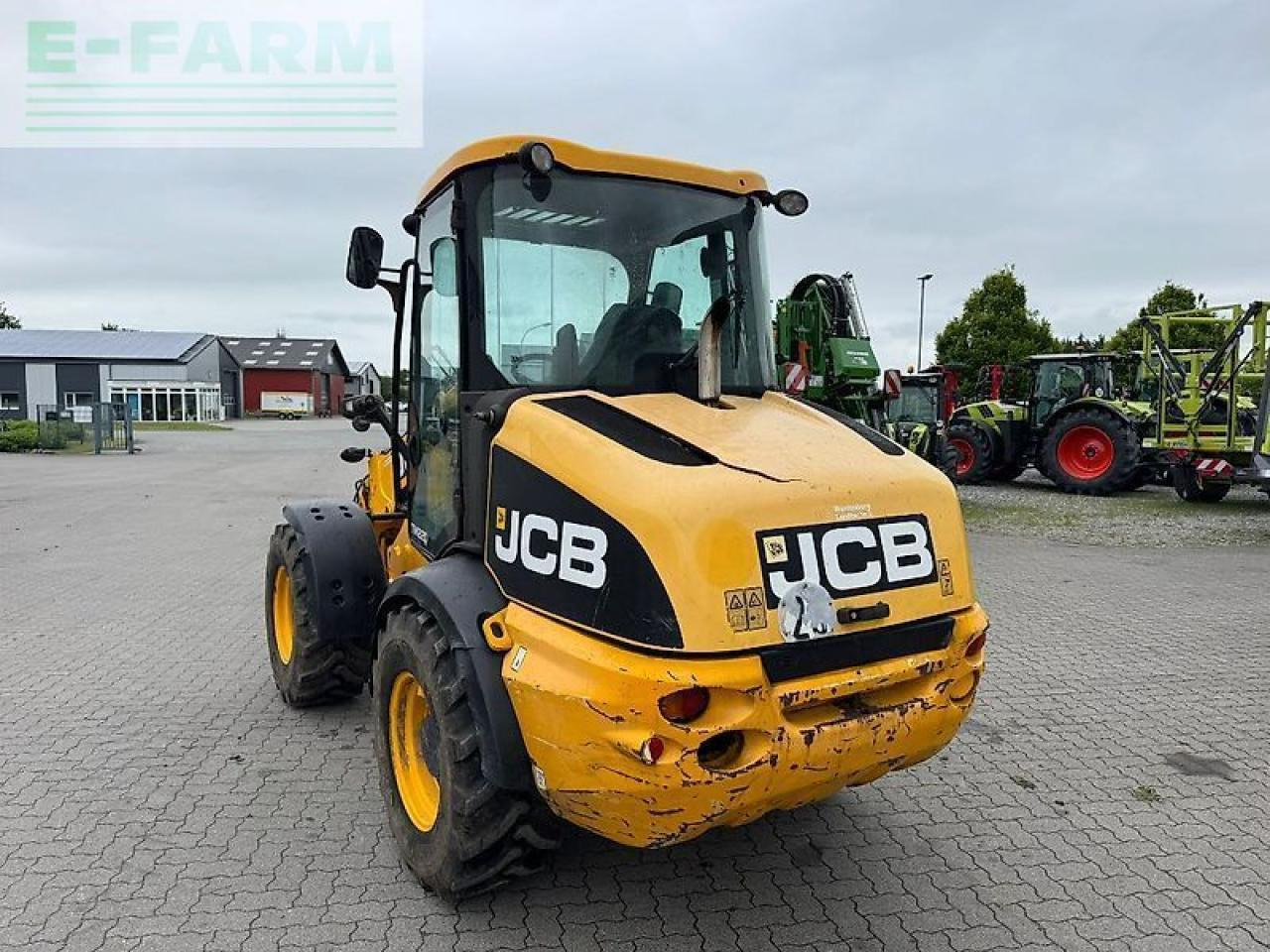 Wheel loader JCB tm 220 agri tele