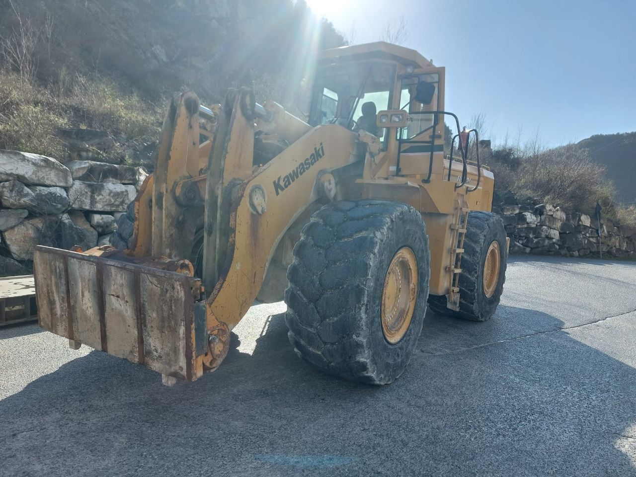 Wheel loader KAWASAKI 115ZV-2