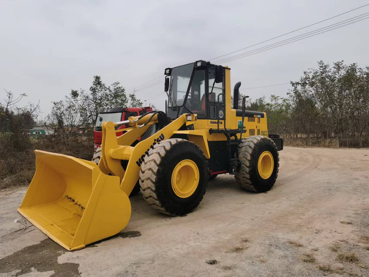 Wheel loader KOMATSU WA380