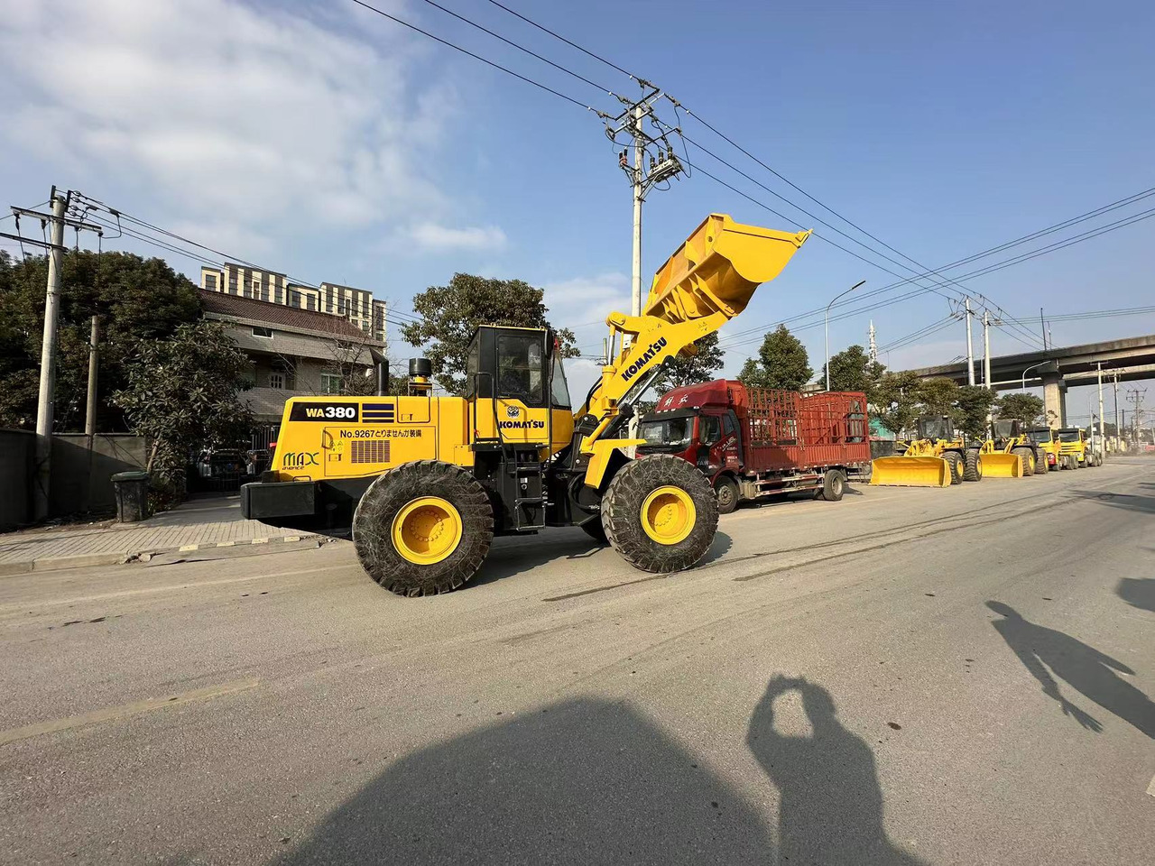 Wheel loader KOMATSU WA380