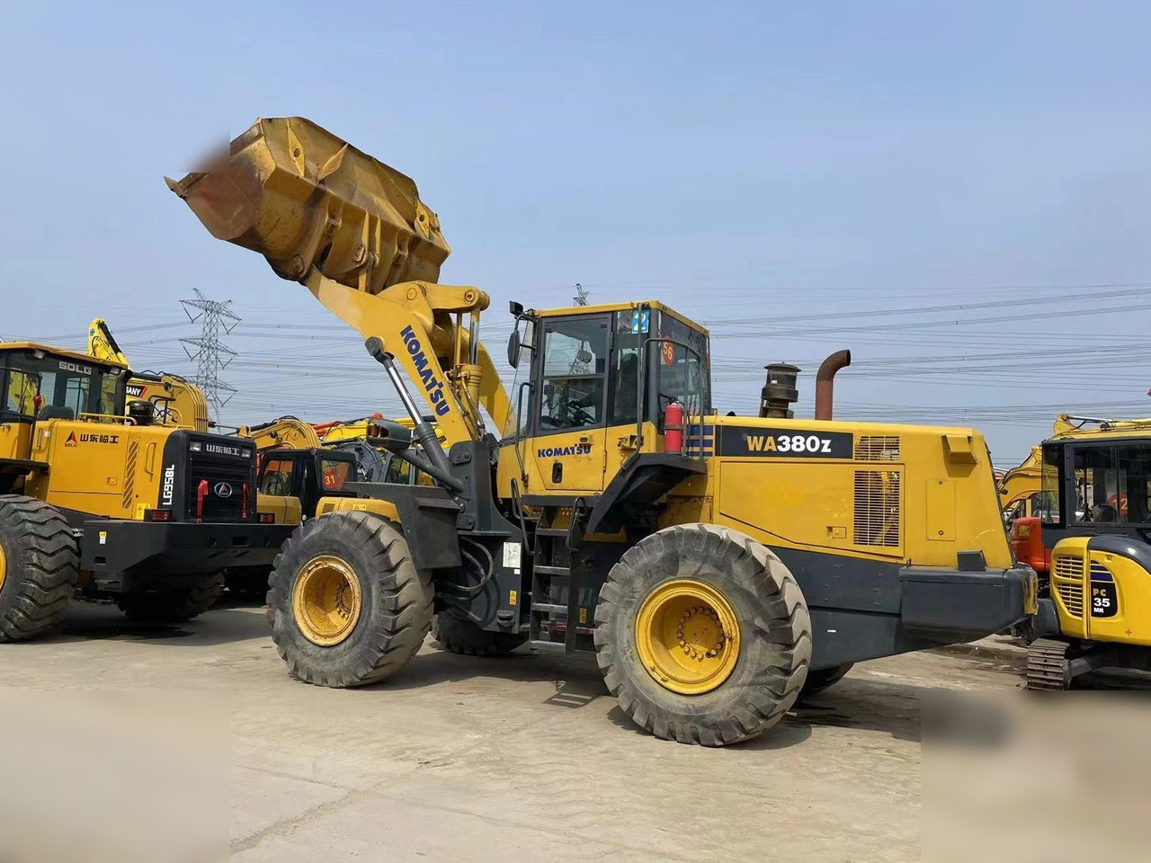 Wheel loader KOMATSU WA380Z-6