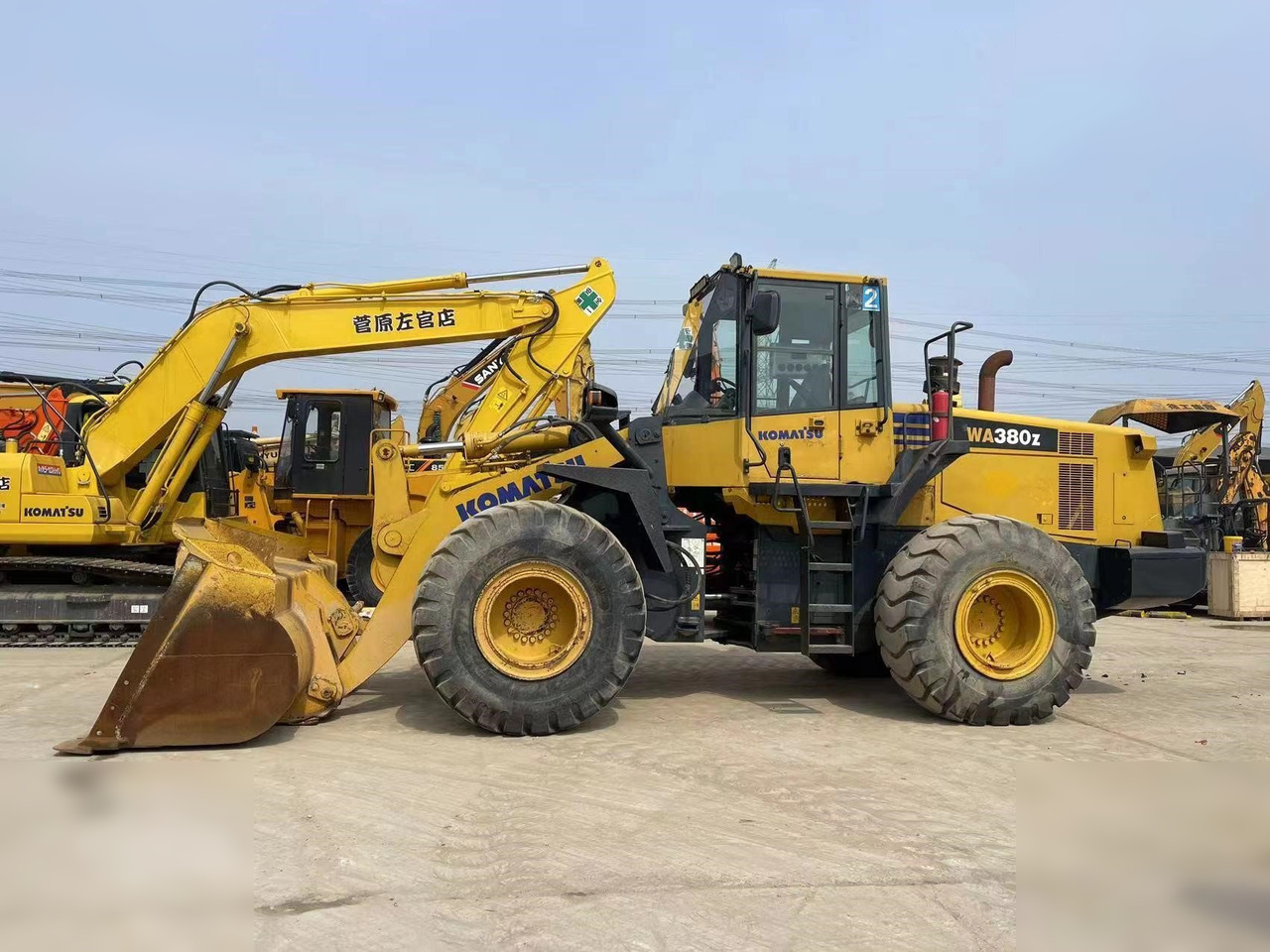 Wheel loader KOMATSU WA380Z-6