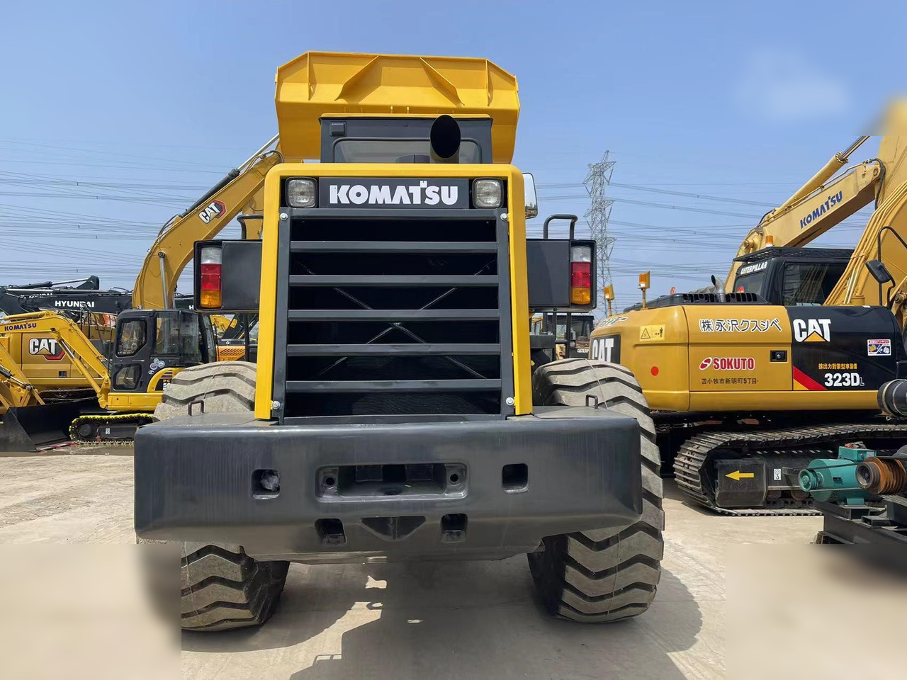 Wheel loader KOMATSU WA380-3