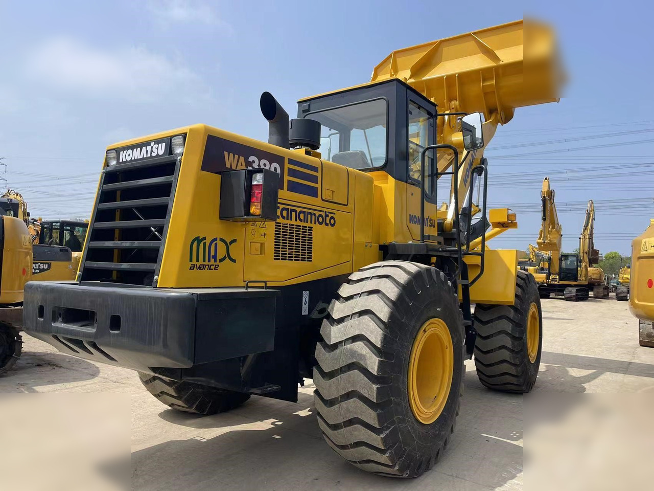 Wheel loader KOMATSU WA380-3