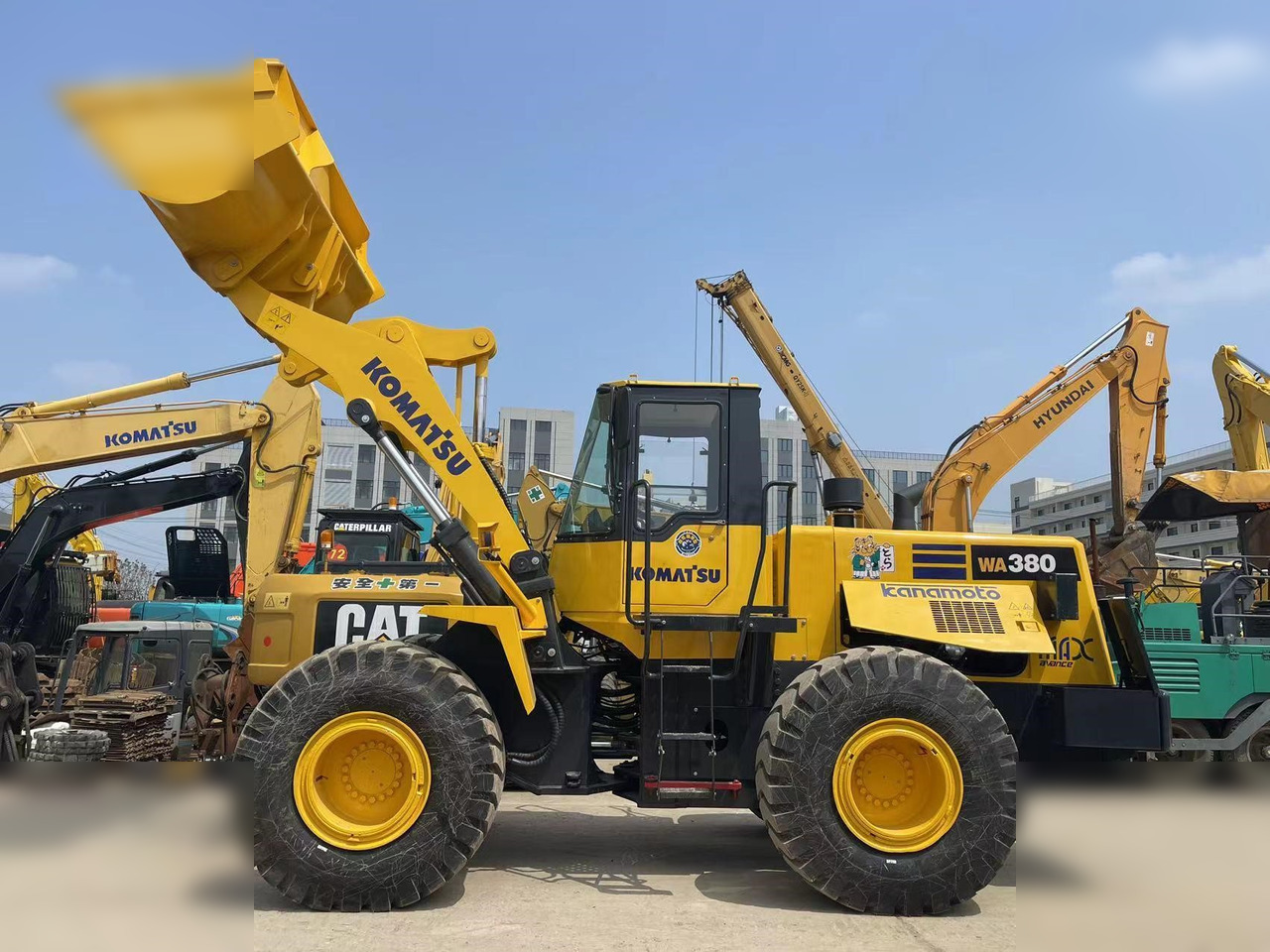 Wheel loader KOMATSU WA380-3