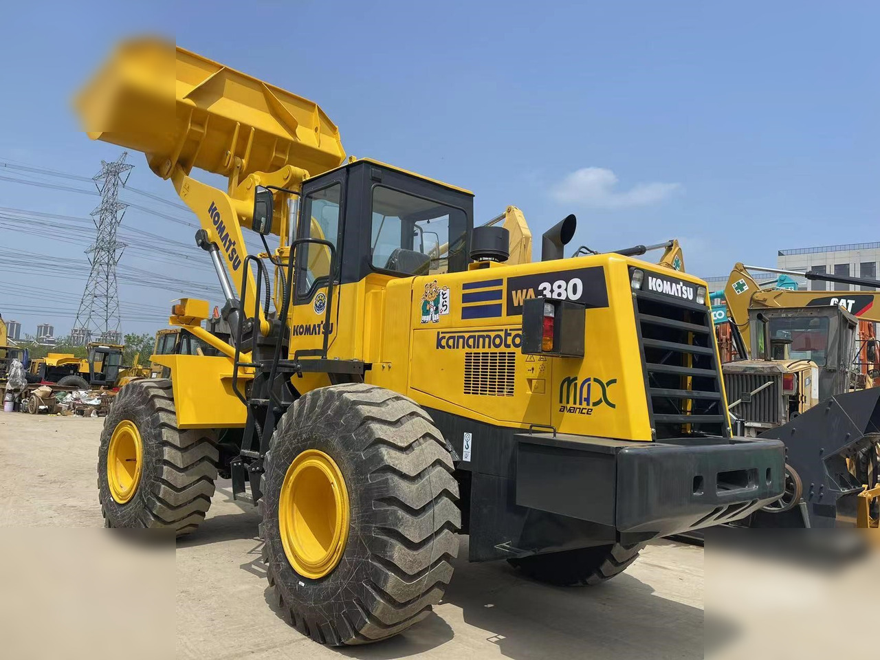 Wheel loader KOMATSU WA380-3