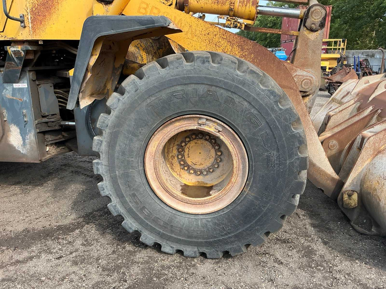 Wheel loader KOMATSU WA380 SHOVEL