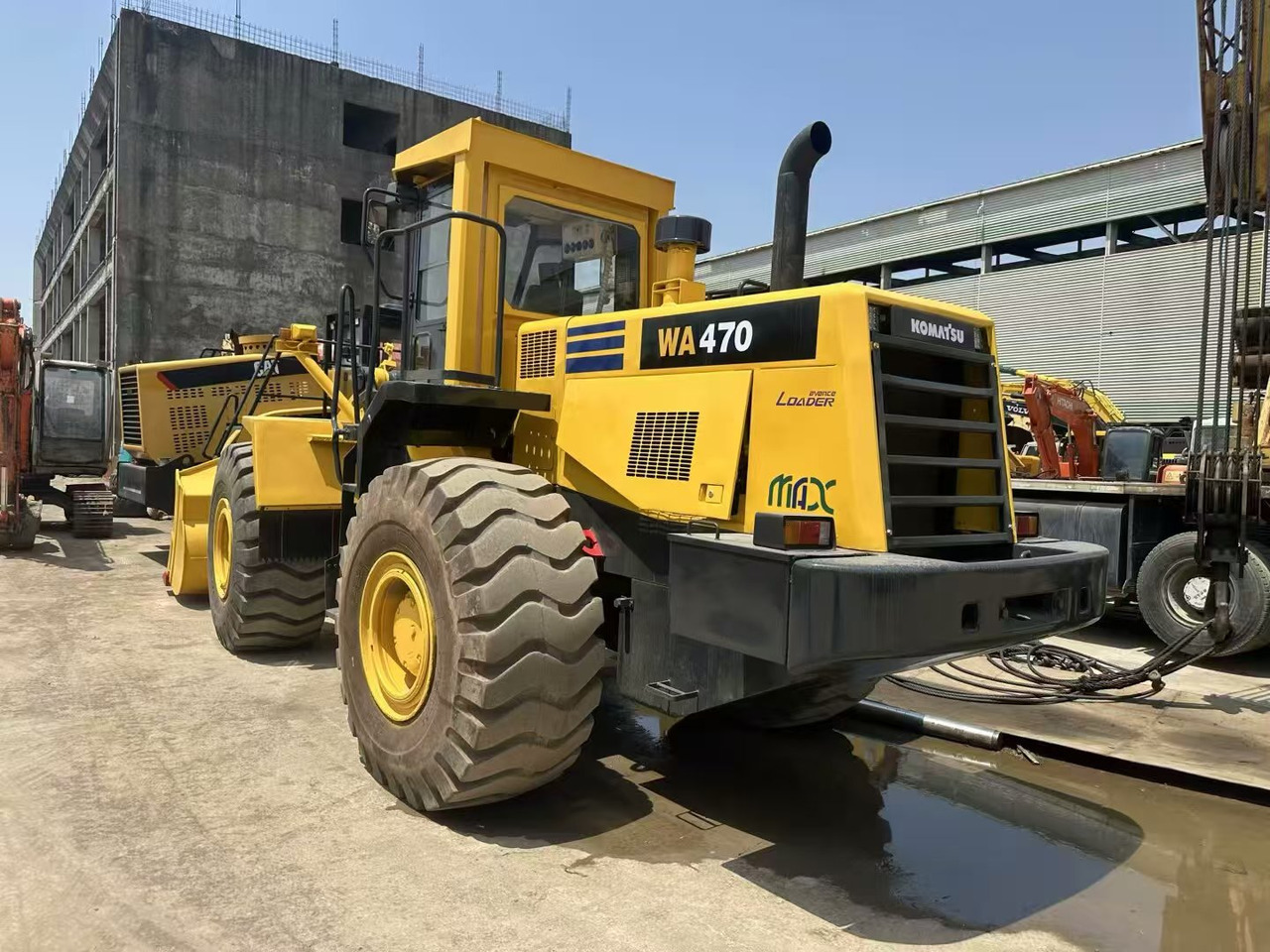 Wheel loader KOMATSU WA470