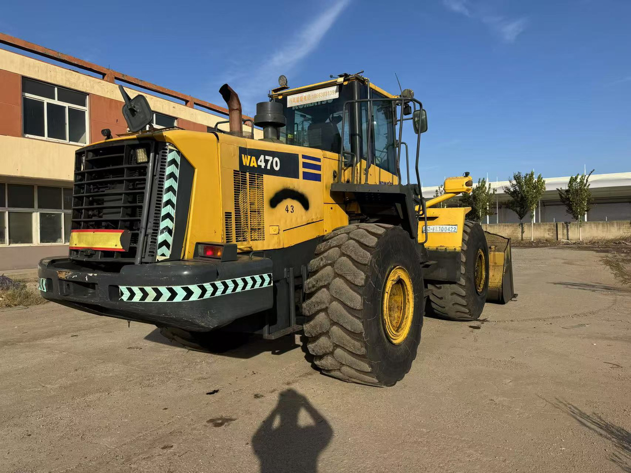 Wheel loader KOMATSU WA470-6
