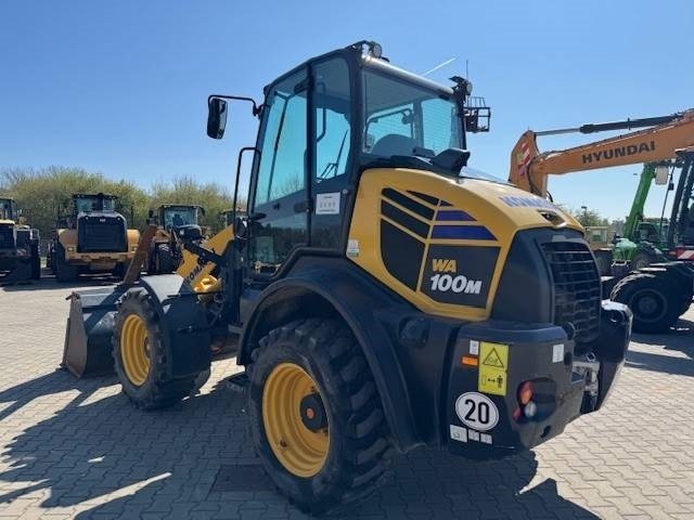 Wheel loader KOMATSU WA 100M