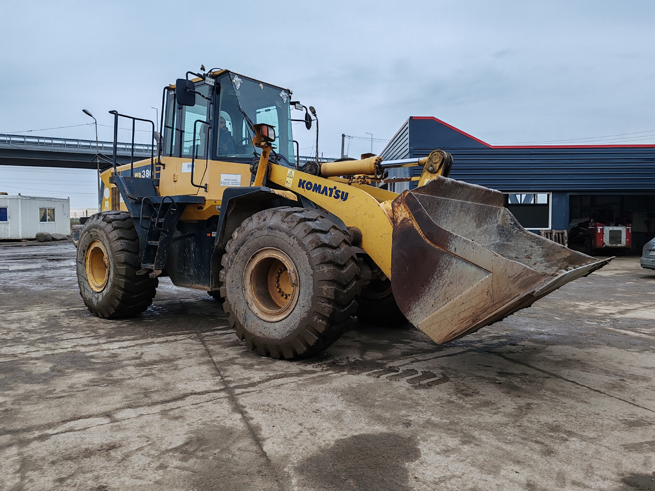 Wheel loader KOMATSU WA 380-S
