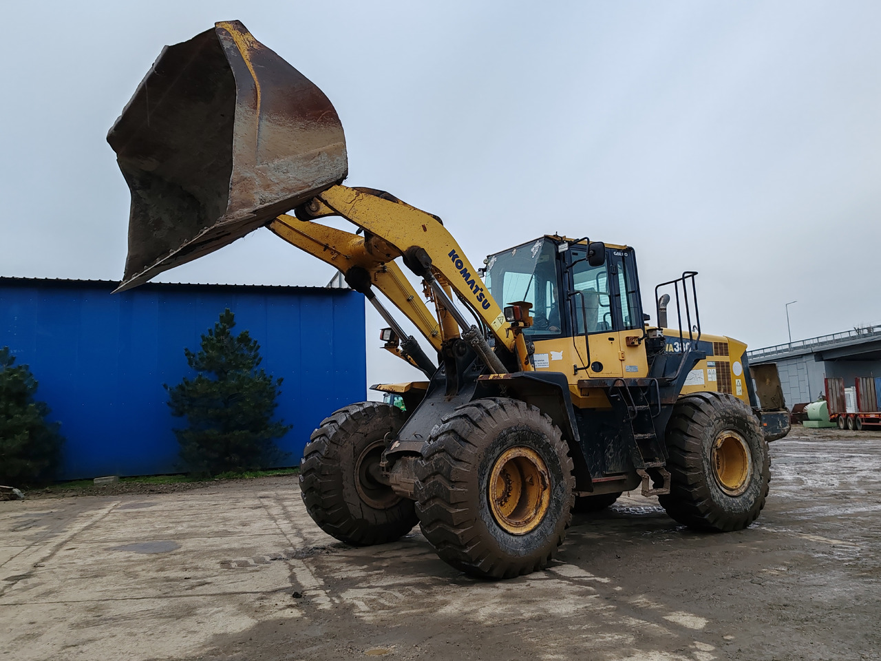 Wheel loader KOMATSU WA 380-S