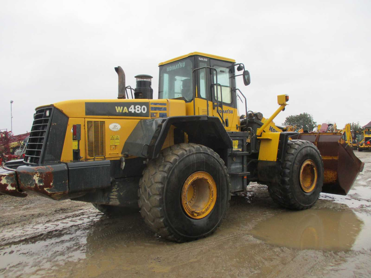 Wheel loader KOMATSU WA 480 5H WHEEL LOADER
