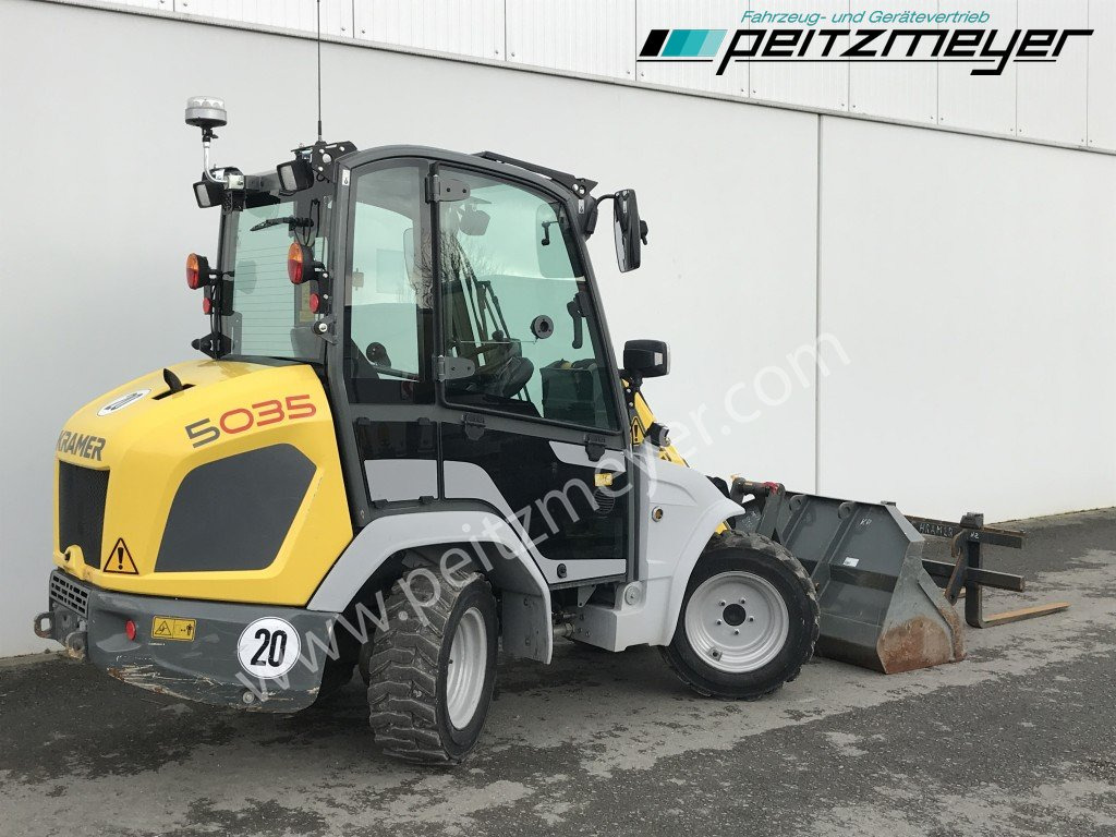 Wheel loader KRAMER RADLADER 5035 / 358 Schaufel+Palettengabel