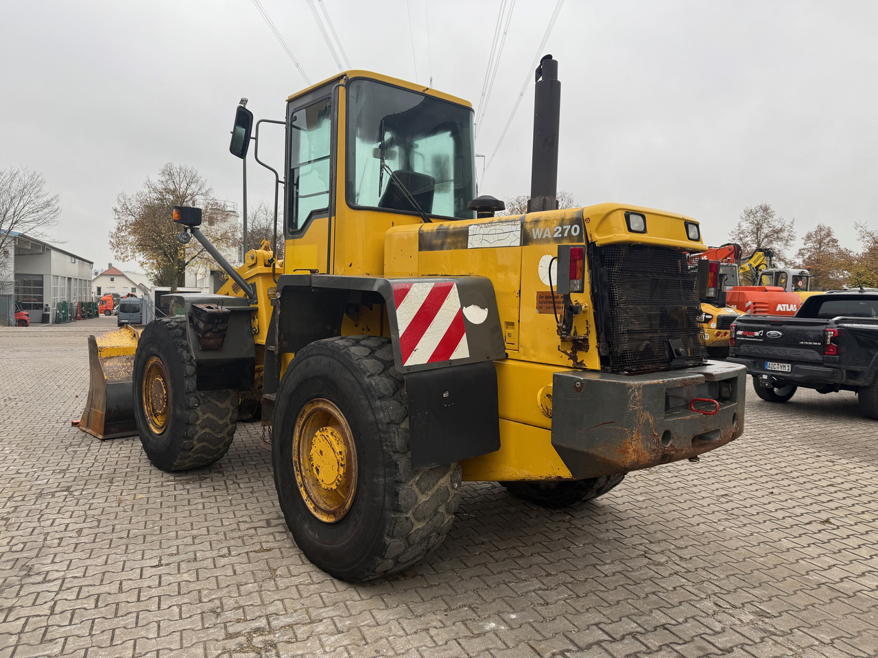 Wheel loader Komatsu Hanomag WA270-3 Radlader Klima