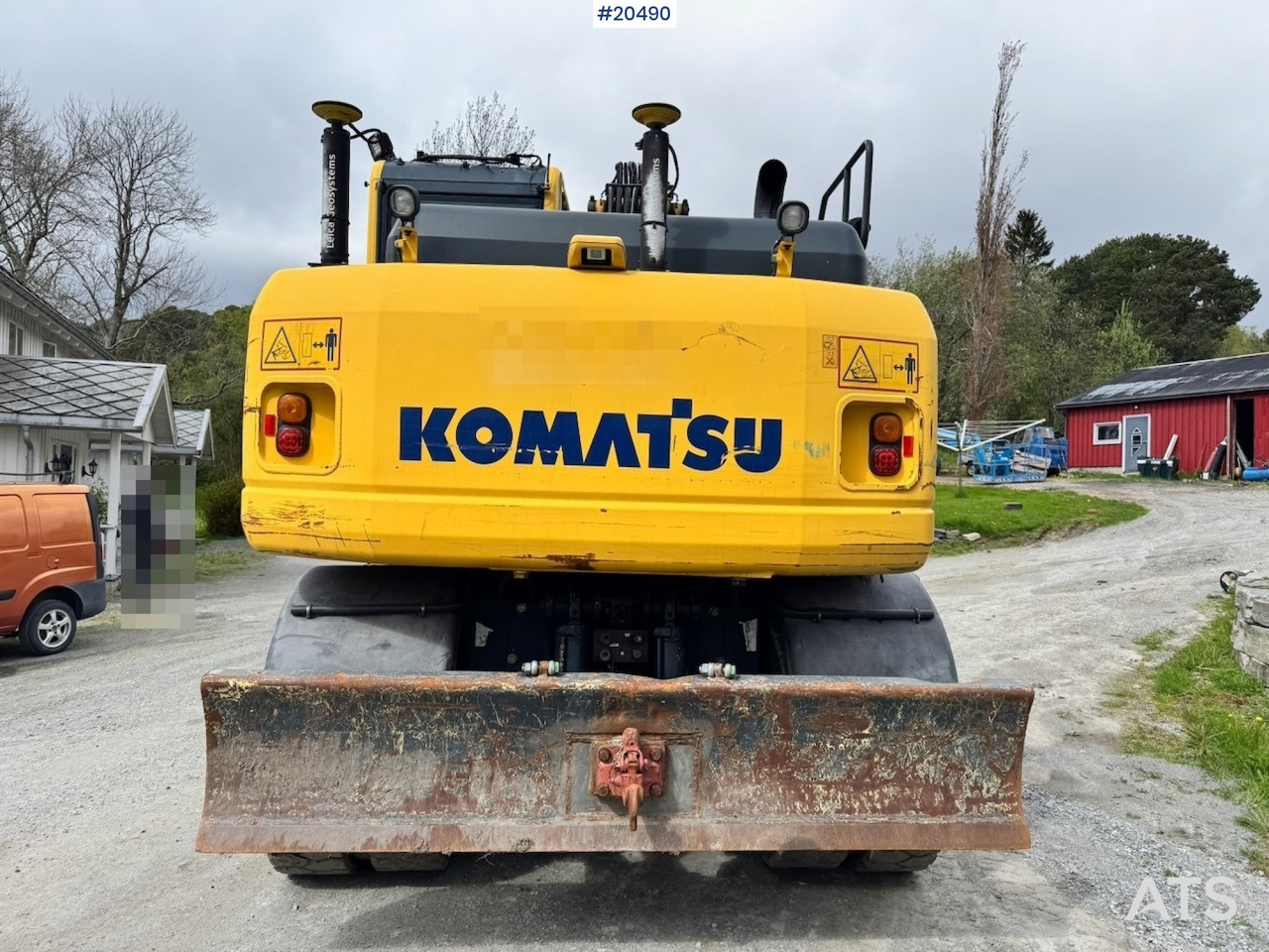 Wheel loader Komatsu PW160-8