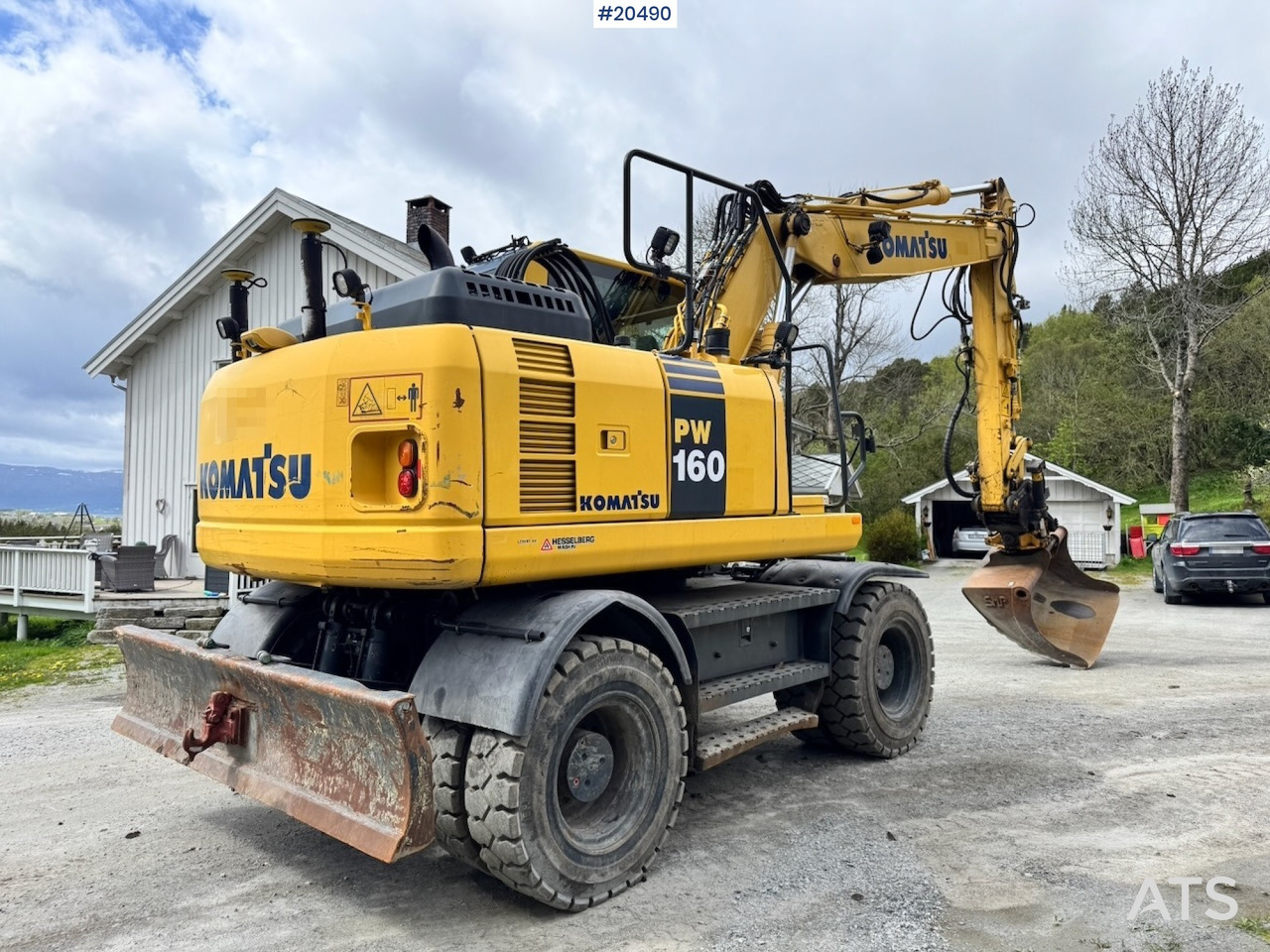 Wheel loader Komatsu PW160-8