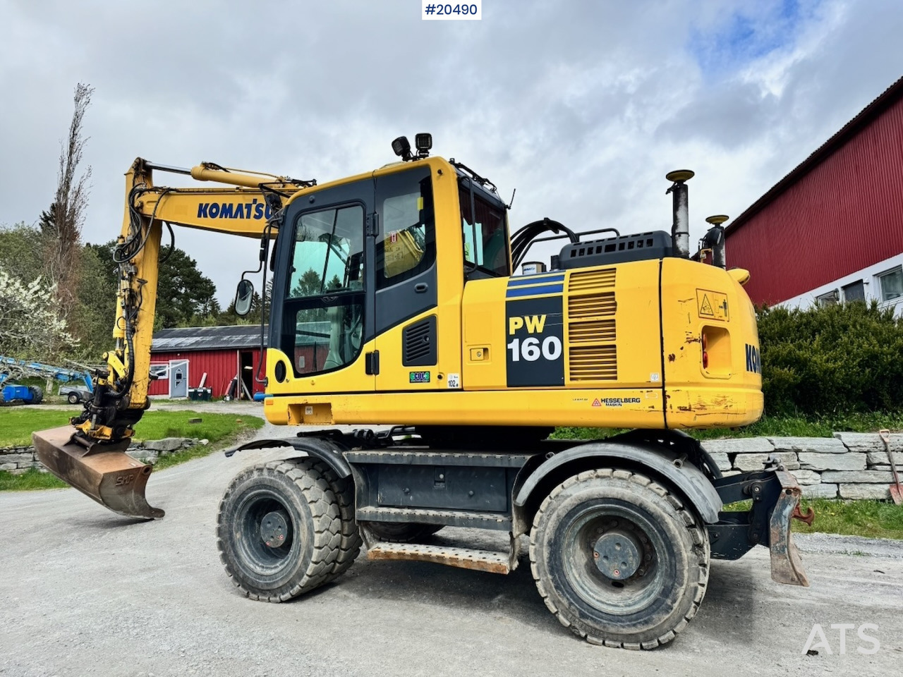 Wheel loader Komatsu PW160-8