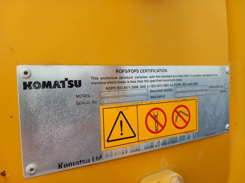 Wheel loader Komatsu WA475-10