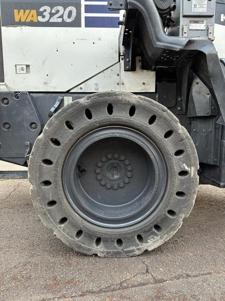 Wheel loader Komatsu WA 320-8 Klappsch. Hochlader WAAGE Schutzbel. Klima