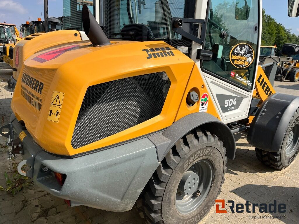 Wheel loader Kompaktlæsser Liebherr L504 Miniloader