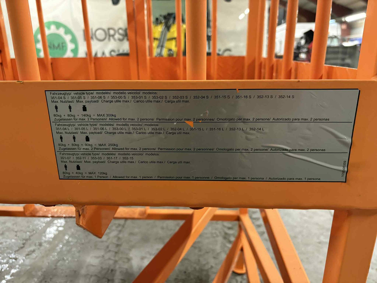 Wheel loader KramerAllrad 8085T #Traktor, Mannskapskurv og Skuffe