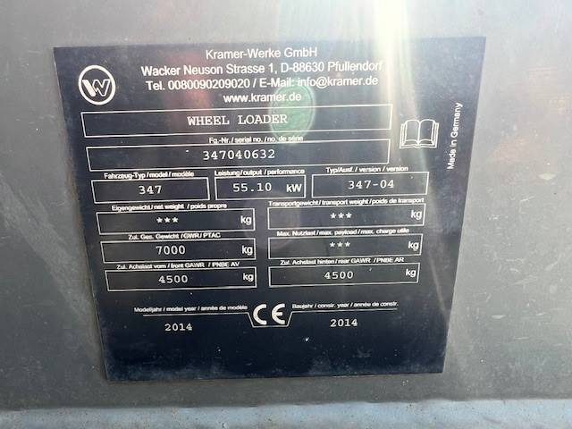 Wheel loader Kramer 1150